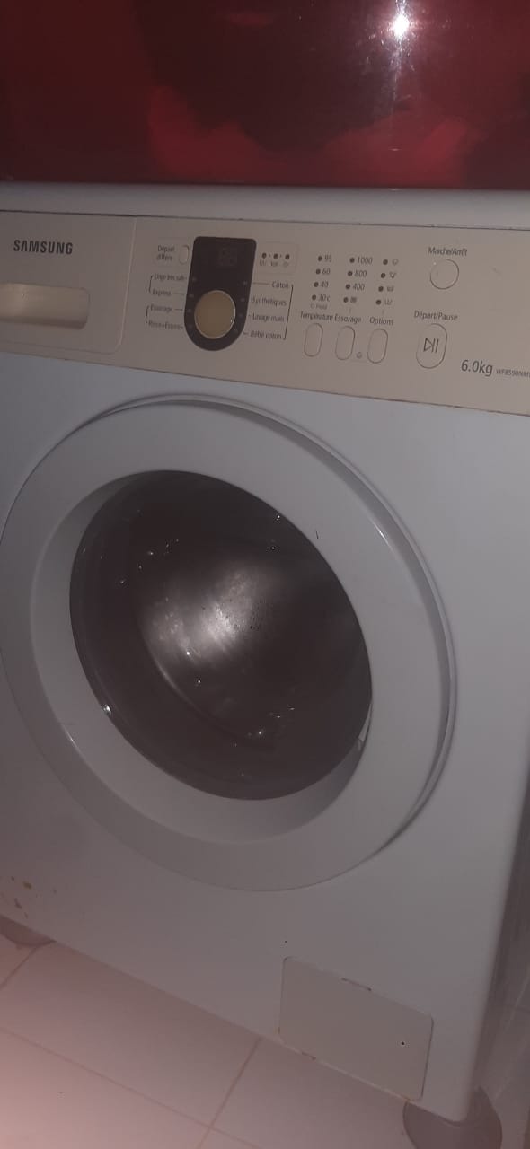 Rades&nbsp;Rades Meliane&nbsp;Lave-linge&nbsp;Autre&nbsp;Machine a laver samsung 6kgs en panne