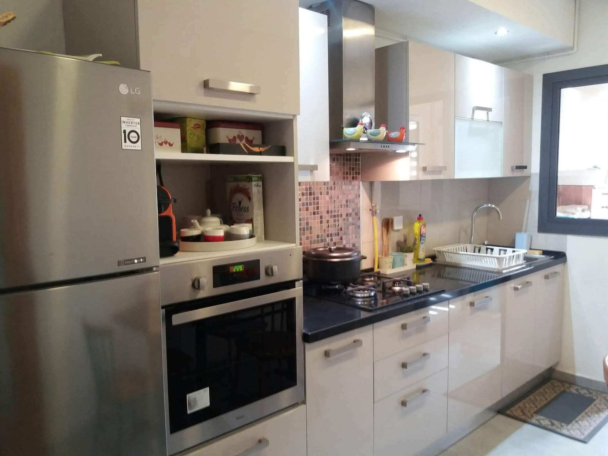La Soukra&nbsp;Borj Louzir&nbsp;Location&nbsp;Appart. 2 pi�ces&nbsp;Charmant appartement a la residence onyx