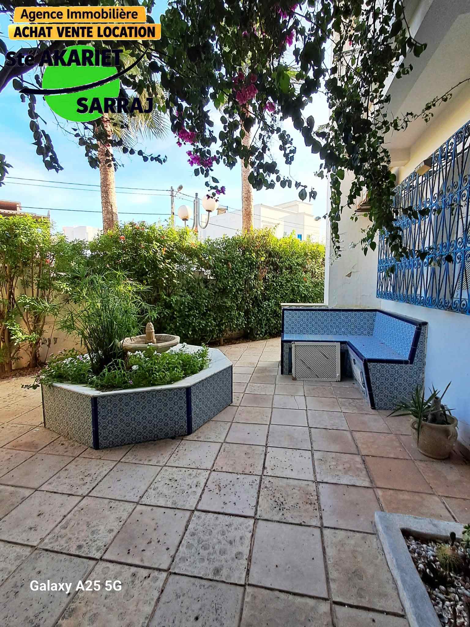 Akouda&nbsp;Chatt Meriem&nbsp;Vente&nbsp;Maisons&nbsp;Villa style am�ricain � 70m de plage chatt mariem