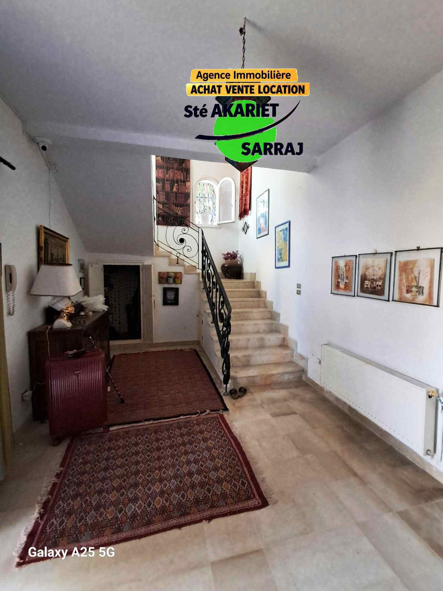 Akouda&nbsp;Chatt Meriem&nbsp;Vente&nbsp;Maisons&nbsp;Villa style am�ricain � 70m de plage chatt mariem