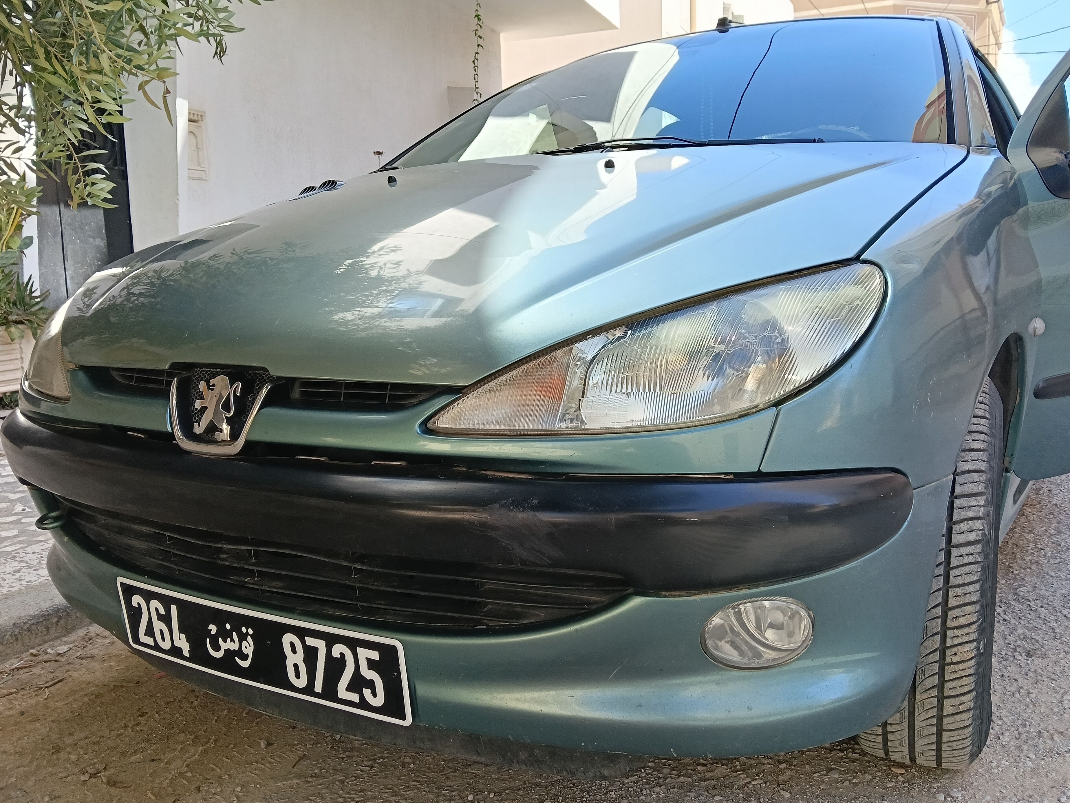 Monastir&nbsp;Cite Essalem&nbsp;Peugeot&nbsp;206&nbsp;Peugeot 206