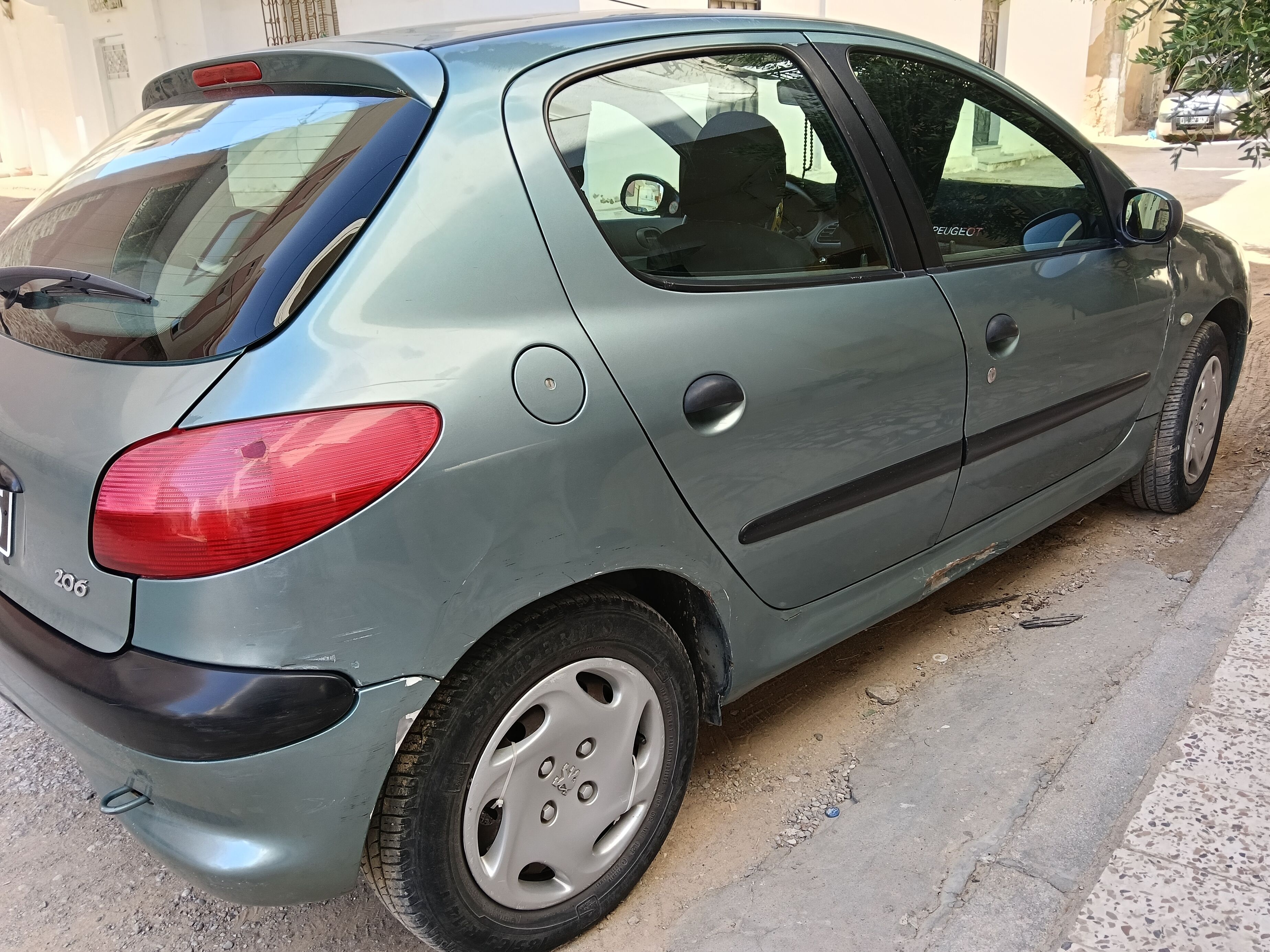 Monastir&nbsp;Cite Essalem&nbsp;Peugeot&nbsp;206&nbsp;Peugeot 206