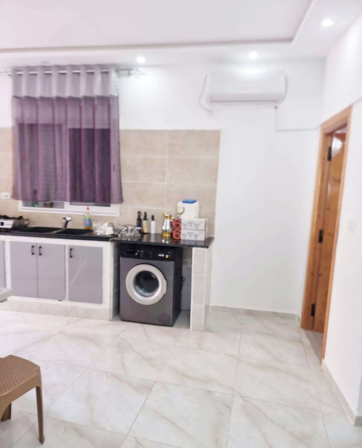 Bizerte Nord&nbsp;Bizerte&nbsp;Location&nbsp;Appart. 1 pi�ce&nbsp;Un appartement s1 rdc � hay saha bizerte