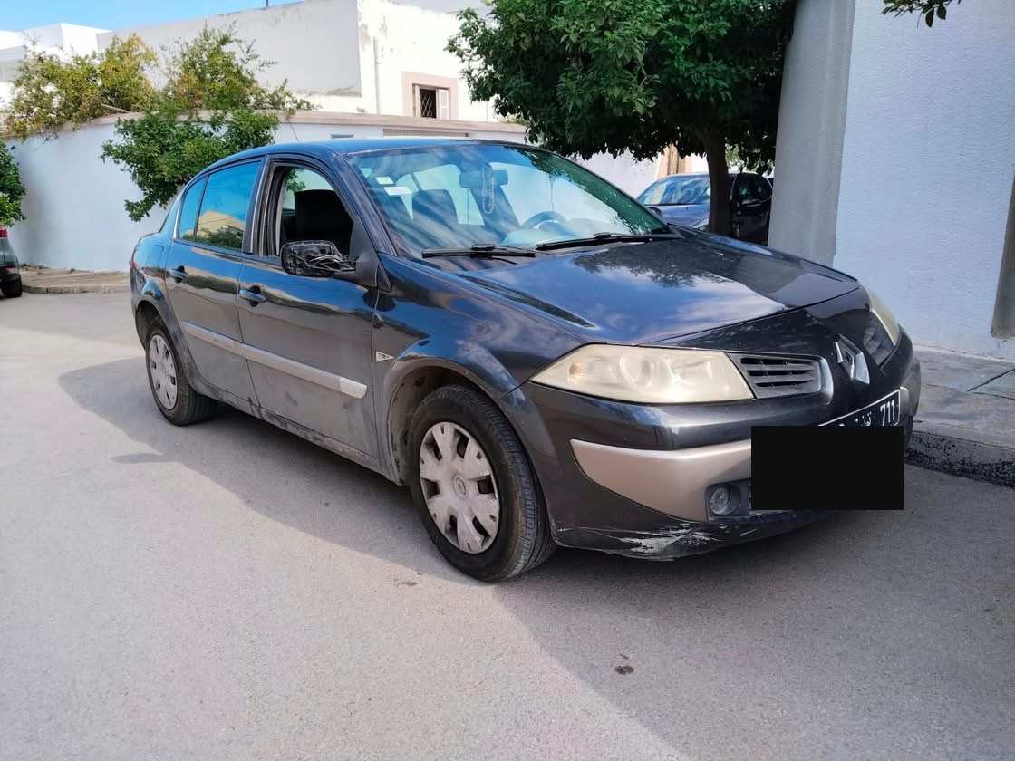 Sousse Ville&nbsp;Sousse&nbsp;Renault&nbsp;Megane&nbsp;M�gane noire s�rie 123